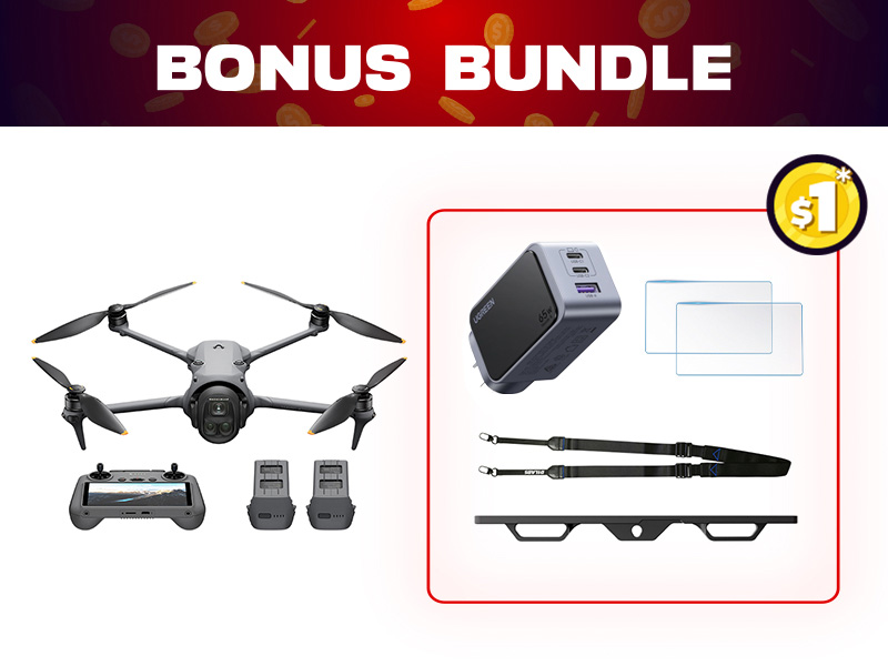 DJI Mavic 4 Pro Fly More Combo + $1 Bonus Bundle